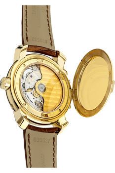 Malte Dual Time Regulator Yellow Gold Automatic