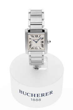 Tank Francaise Stainless Steel Quartz