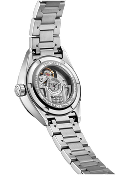 Carrera Calibre 9 Automatic Mother of Pearl Steel Watch
