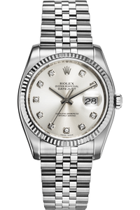 Datejust White Gold and Stainless Steel Automatic