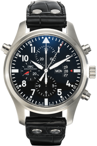 Pilot's Double Chronograph Stainless Steel Automatic