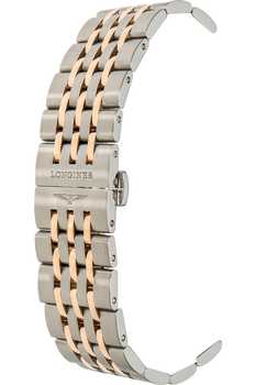Record Rose Gold and Stainless Steel Automatic