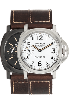 Luminor Set: Daylight &amp; Black Seal PVD Stainless Steel Automatic