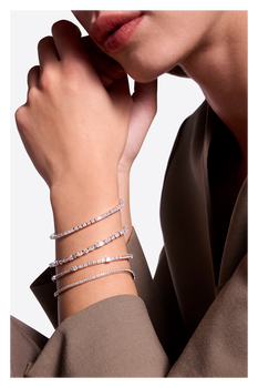 Classics Emerald Cut Stretchy Bracelet