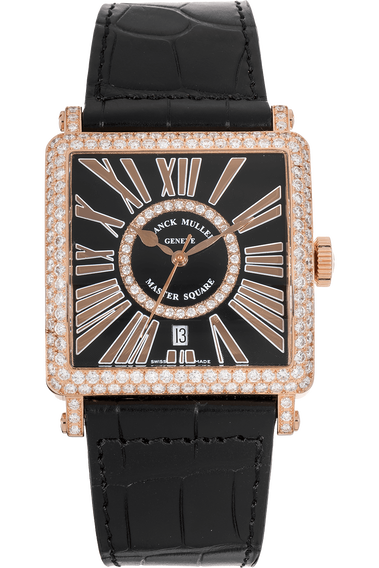 Master Square Rose Gold Automatic