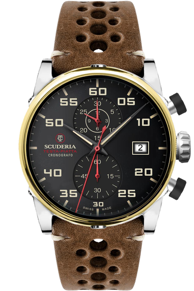 Testa Piatta Swiss Quartz Chronograph