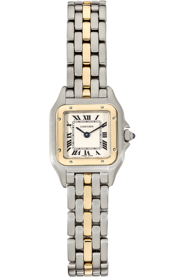 Panthere Yellow Gold and Stainless Steel Quartz