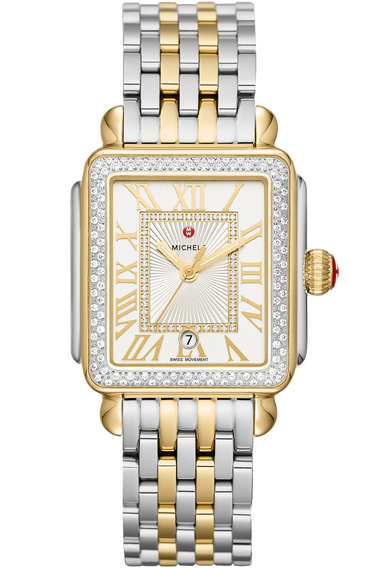 Deco madison best sale diamond dial watch