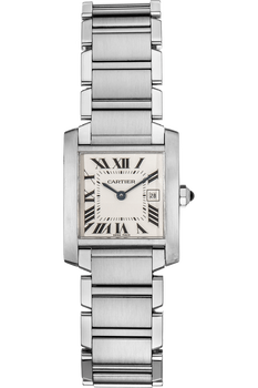 Tank Francaise Stainless Steel Quartz