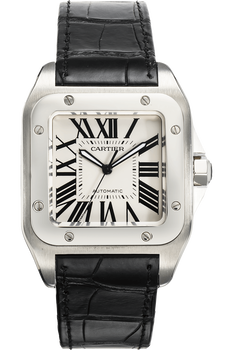 Santos 100 Anniversary Edition Stainless Steel Automatic