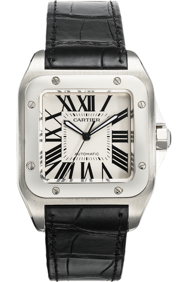 Santos 100 Anniversary Edition Stainless Steel Automatic