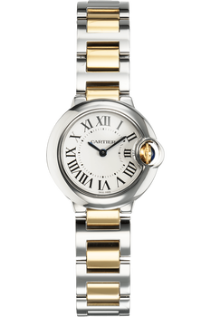 Ballon Bleu Yellow Gold and Stainless Steel Quartz