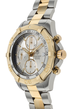 Aquaracer Chronograph Yellow Gold and Stainless Steel