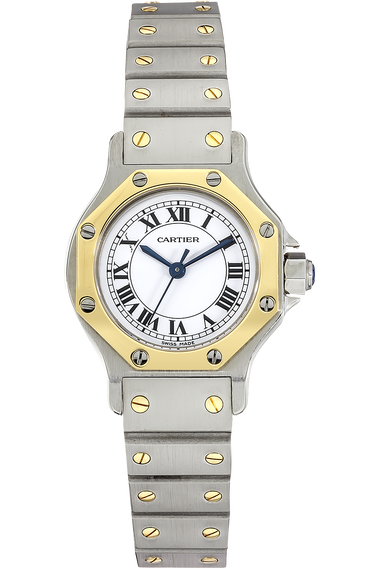 Santos Ronde Yellow Gold and Stainless Steel Automatic