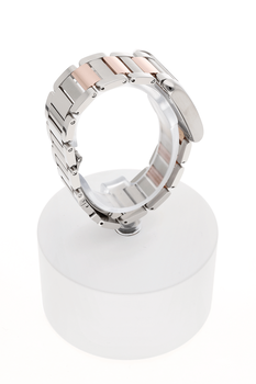 Tank Anglaise Rose Gold and Stainless Steel Quartz