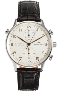 Portuguese Rattrapante Chronograph Stainless Steel Manual