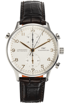 Portuguese Rattrapante Chronograph Stainless Steel Manual