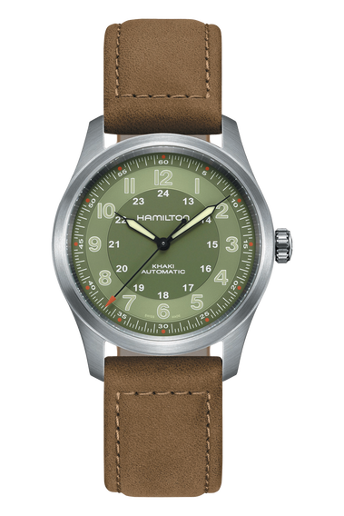 Khaki Field Titanium Auto 38mm