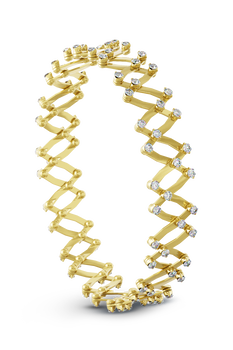 Serafino 1492 Ring Bracelet in Yellow Gold