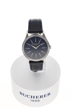 Calatrava Reference 4897 White Gold Manual