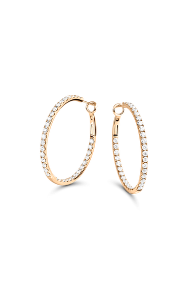 Classics Diamond Hoops 2.3 ct.