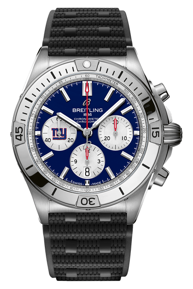 Breitling Chronomat B01 42 NFL New York Giants Edition AB01342B1CAS1