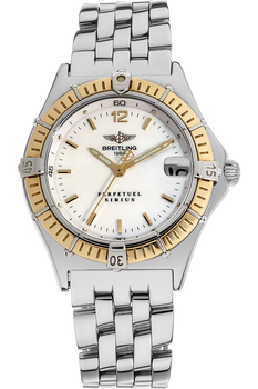 Lady Sirius Perpetual Yellow Gold and Stainless Steel Quartz