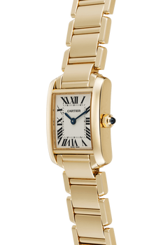 Tank Francaise Yellow Gold Quartz