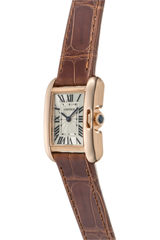 Tank Anglaise Rose Gold Quartz