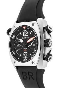 BR 02 Chronograph Stainless Steel Automatic