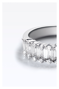 Baguette Love Ring