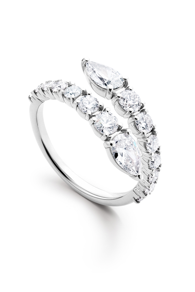Diamond Twist Ring
