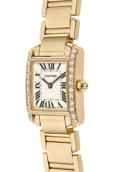 Tank Francaise Yellow Gold Quartz