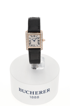 Tank Francaise Rose Gold Quartz