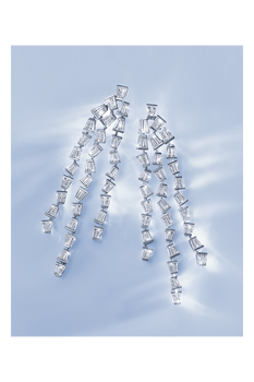 Rock Diamonds Chandelier Earrings