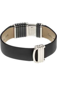 Declaration White Gold and Ceramic Quartz