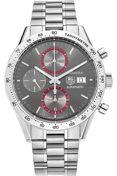 Pre Owned TAG Heuer Carrera Chronograph Juan Manuel Fangio Stainless Steel