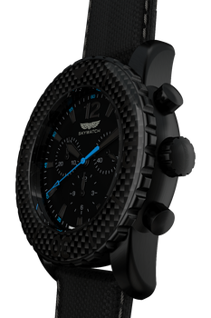 46mm Chrono Black IP
