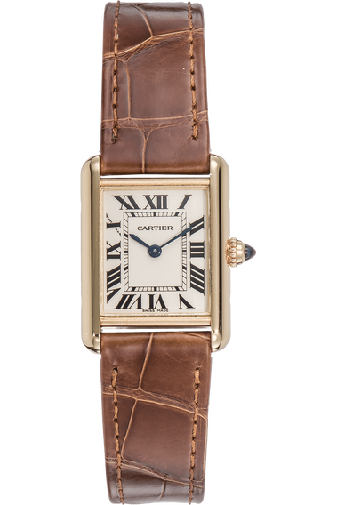 Pre Owned Cartier Tank Louis Cartier Yellow Gold Quartz