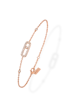 Move Uno Bracelet in Pink Gold
