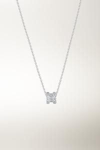 Baguette Love Necklace 0.83 ct. 