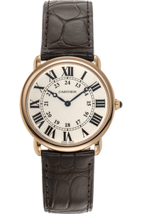 Ronde Solo Louis Cartier Rose Gold Manual