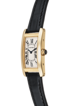 Tank Americaine Yellow Gold Quartz