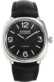 Radiomir Black Seal 8 Days Stainless Steel Manual