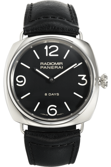 Radiomir Black Seal 8 Days Stainless Steel Manual