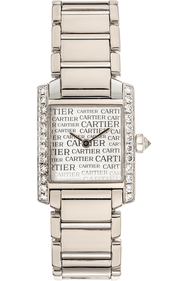 Tank Francaise White Gold Quartz
