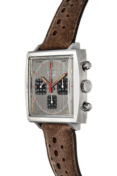 Heuer Monaco Chronograph Circa 1970&#39;s Stainless Steel Manual