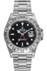 Explorer II Swiss Made Dial Lug Holes Stainless Steel Automatic
