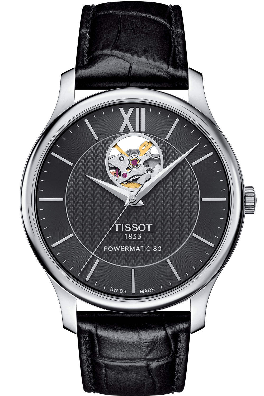 tissot tradition automatic open heart
