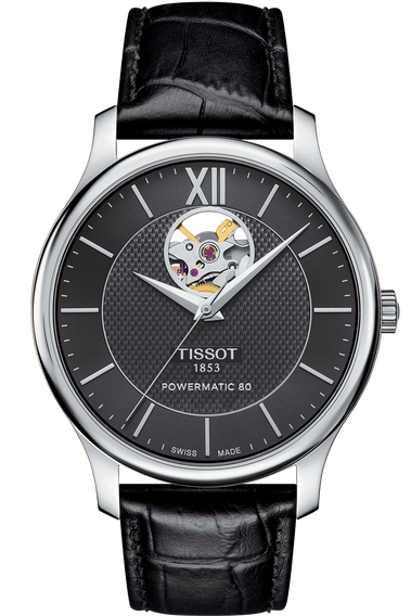 Tissot Tradition Powermatic 80 Open Heart T0639071605800
